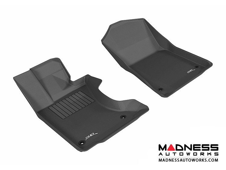 Lexus GS350 Floor Mats (Set of 2) Front Black by 3D MAXpider